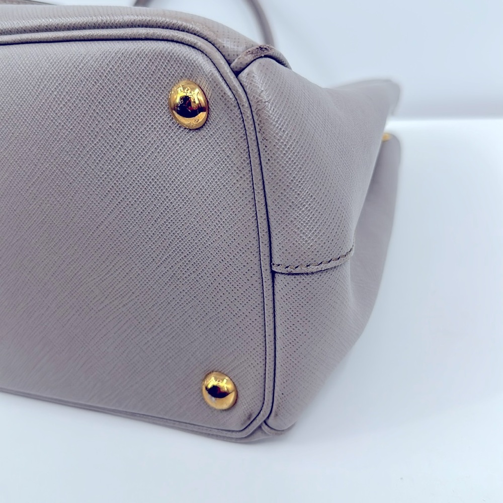 Authenticated PRADA Galleria Saffiano Bag -Beige - Picture 12 of 17
